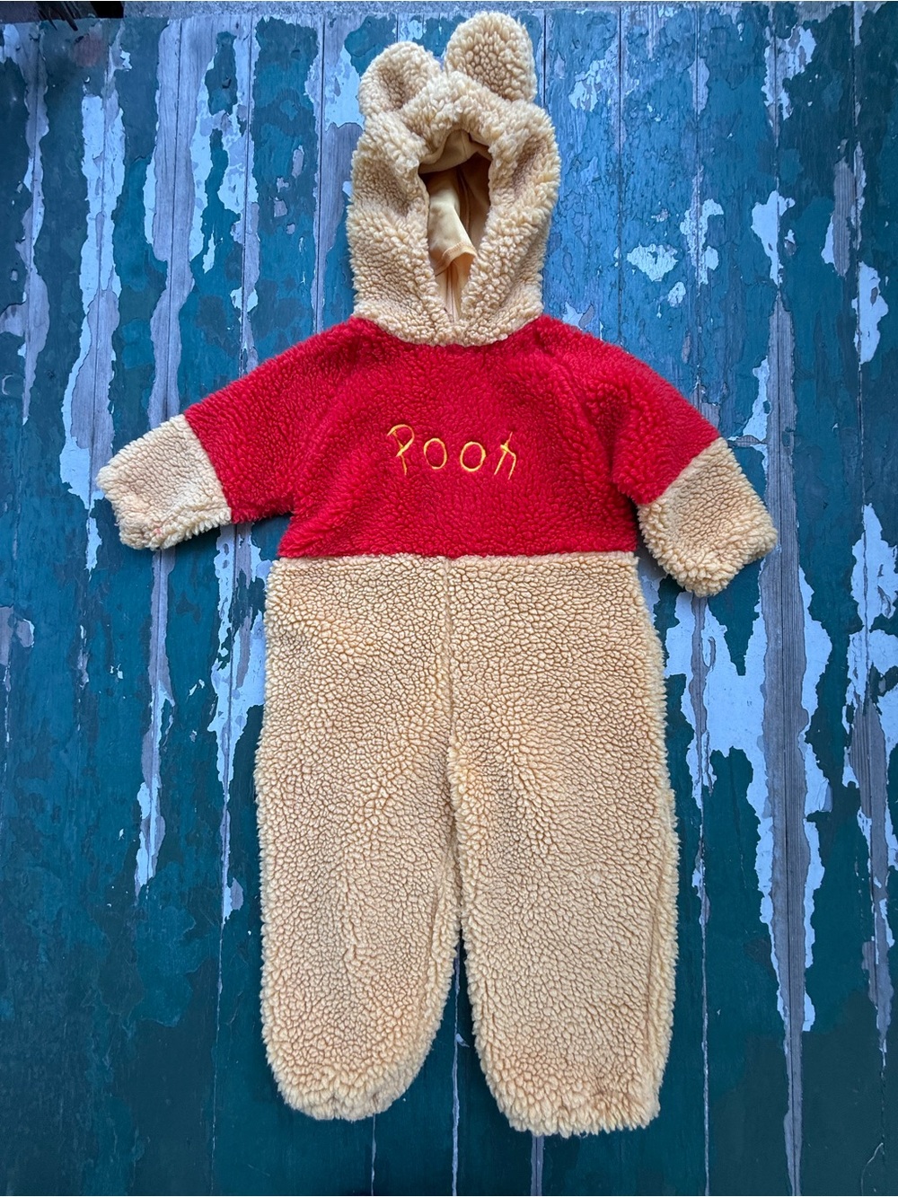Winnie the Pooh Sherpa Fleece One-Piece Romper Halloween costume